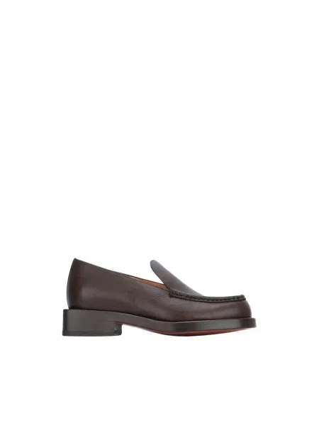Półbuty Jacquemus skórzane brązowe
