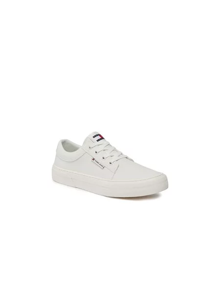 Tenisky Tommy Jeans Tjm Vulc. Skate Derby TCR ecru bílý