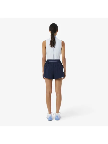 Lacoste Szorty Tenisowe Ultra Dry niebieskie