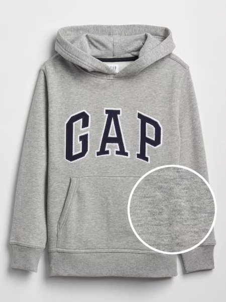 Bluza z kapturem Gap szara