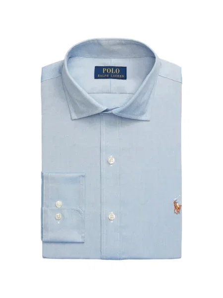 Tricou polo Polo Ralph Lauren cu autograf cu 5 buzunare în carouri gri