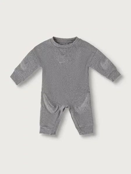 Nike kombinezon za bebe s pamukom siva