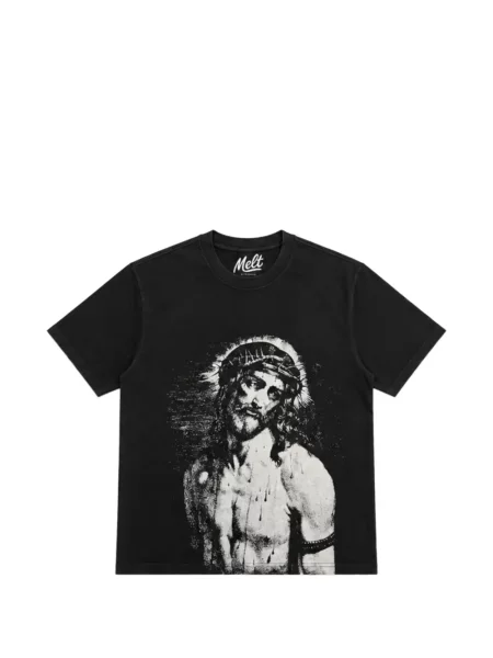 Tricou Melt cu imagine negru