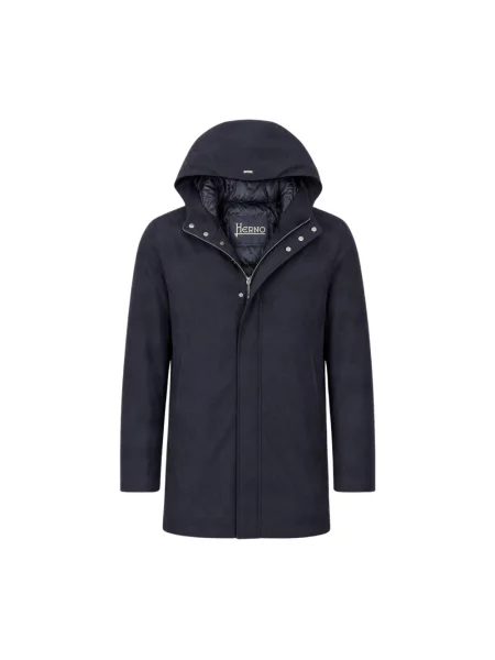 Parka Herno niebieska