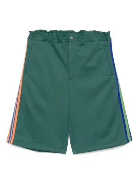Pantaloni scurți Comme Des Garçons Homme Deux cu dungi verde
