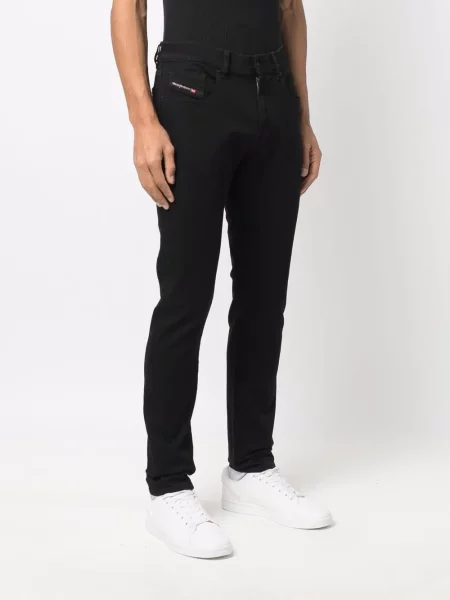 Proste jeansy Diesel D-Strukt czarne