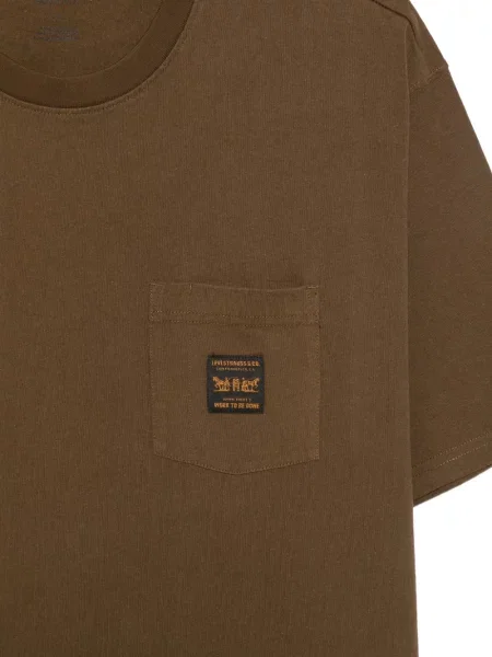 Blugi Levi's® cu cataramă cu autograf verde