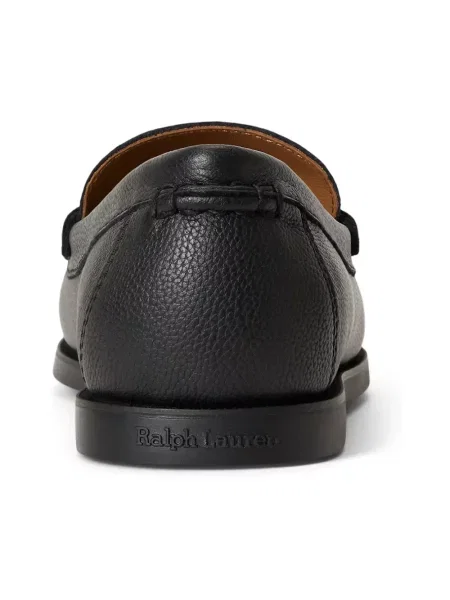 Półbuty Polo Ralph Lauren skórzane czarne