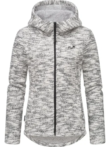 Ragwear Geacă tricotată Lyshka maro gri