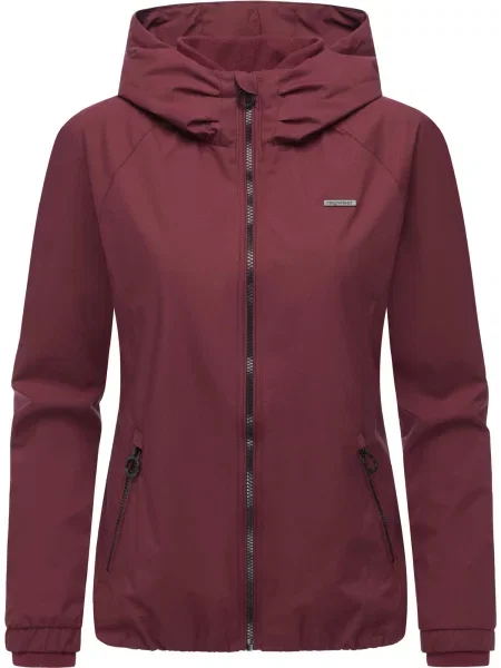 Ragwear Geacă funcțională Dizzie bordeaux roșu
