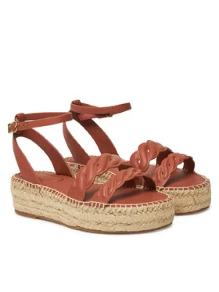 Tommy Hilfiger Espadrilky hnědá