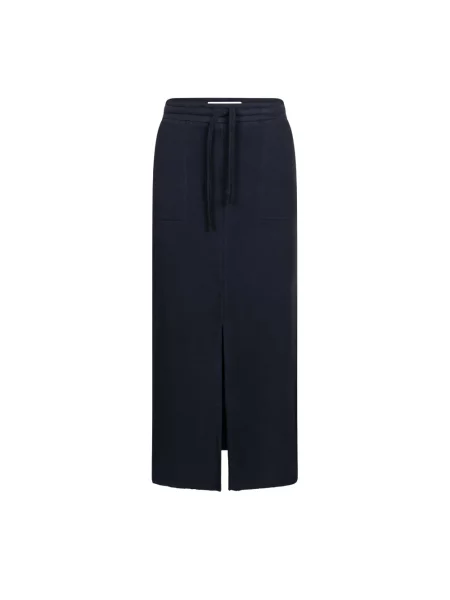 Długa spódnica maxi âme niebieska