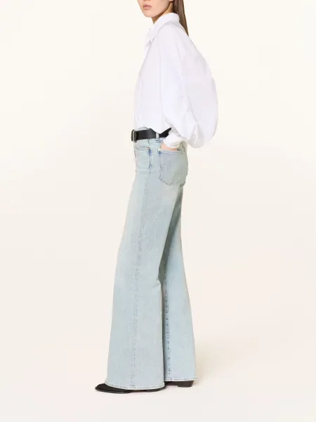 7 For All Mankind Dżinsy Z Rozszerzanymi Nogawkami Modern Dojo blau