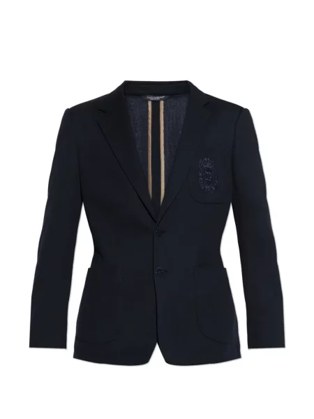 Sacou Dolce & Gabbana cu broderie albastru