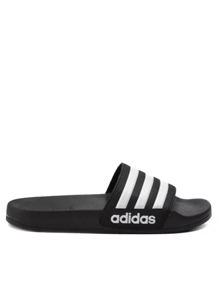 Детские шлепанцы Adidas черные