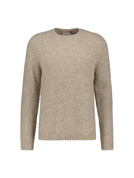 Sweter Tiger Of Sweden w tygrysie prążki beżowy
