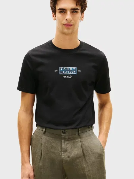 Футболка Tommy Hilfiger чорна