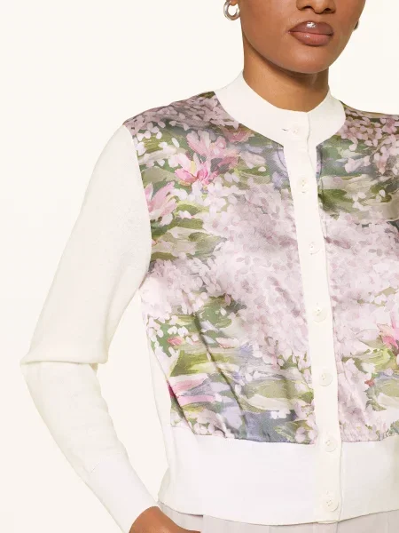 Ted Baker Svetr Sisilla Z Kombinace Materiálů / růžová / zelená bílá