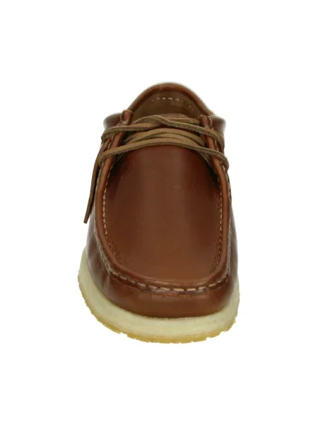 Półbuty Clarks sznurowane brązowe