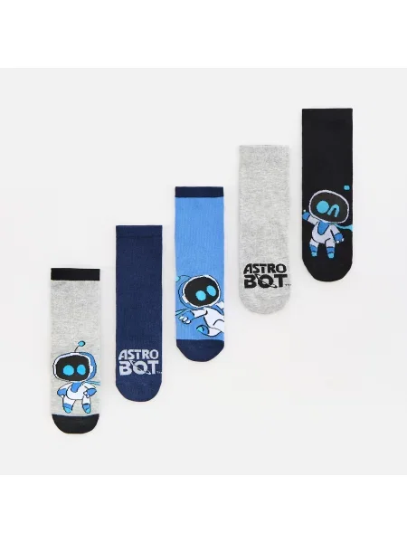 Reserved Astro Bot zokni 5 pack tengerészkék