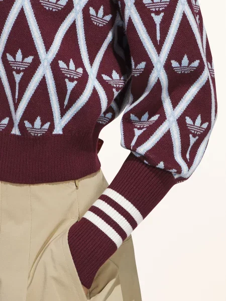 Sweter Adidas Originals biały