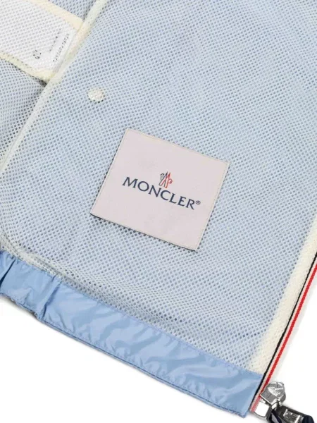 Kamizelka dziecięca Moncler Enfant niebieska
