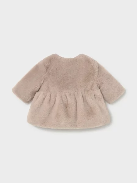 Mayoral Newborn пальто зі штучного хутра для немовлят