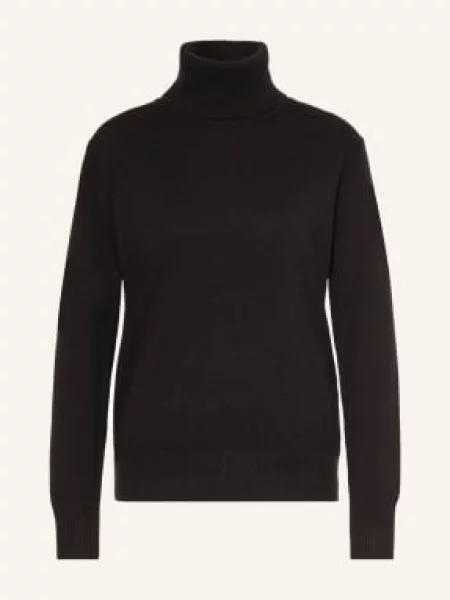 Rosemunde Svetr S Rolákem Laica S Kašmírem černá