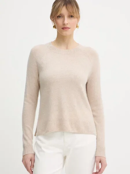 Weekend Max Mara sweter kaszmirowy CICALA beżowy