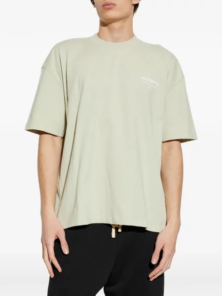 Tricou Allsaints zdrențuiți verde
