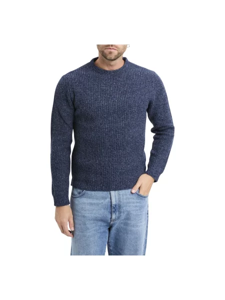 Sweter Daniele Fiesoli niebieski