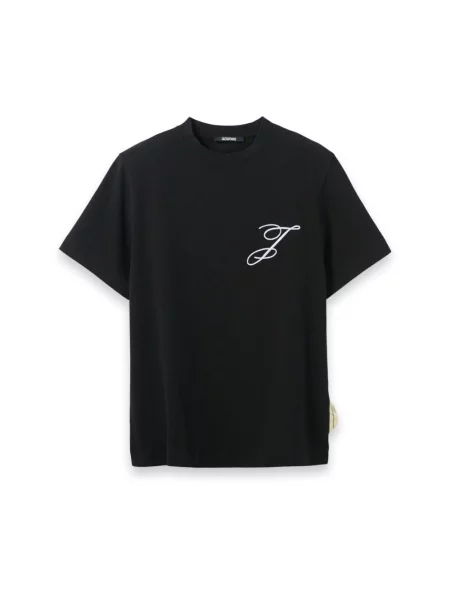 Koszulka Jacquemus z logo czarna