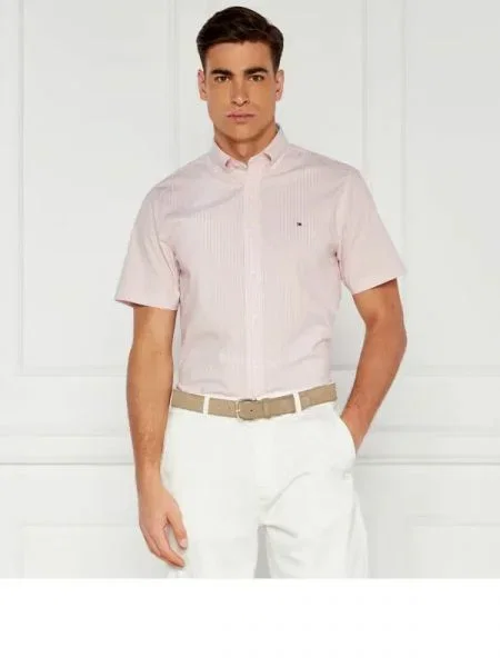 Tommy Hilfiger Ing | stretch rózsaszín