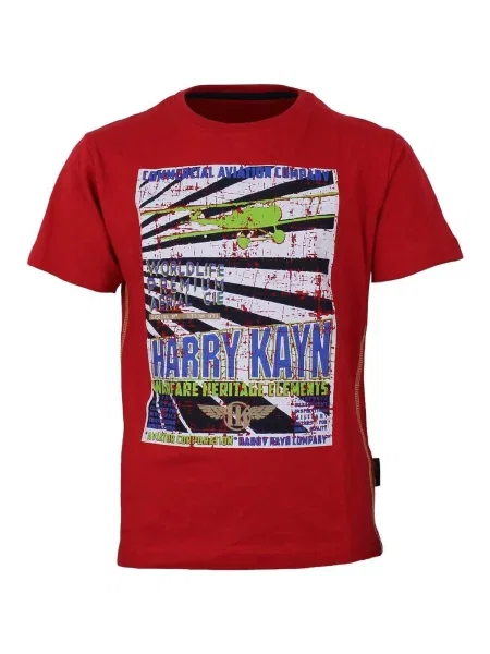 Tricou copii Harry Kayn roșu