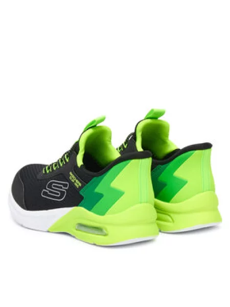 SKECHERS Superge Microspec Max zelena / neonsko zelena črna