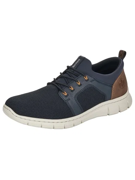 Sneakerși Rieker albastru