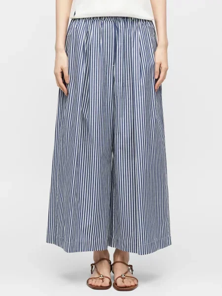 Weekend MaxMara Pantaloni OTTONE | Relaxed fit alb