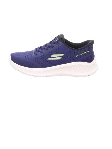 Sneakersy Skechers niebieskie