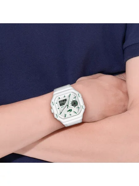 Lacoste Zegarek Męski biały