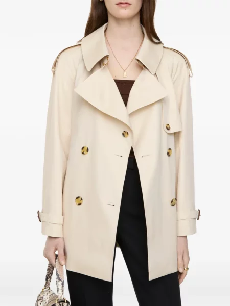 Trenci Burberry cu imprimeu tropical