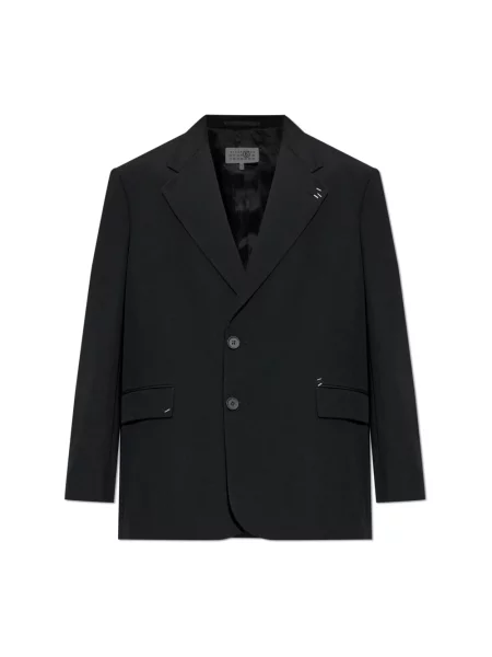 Marynarka Mm6 Maison Margiela wełniana czarna
