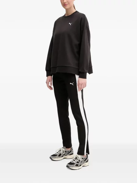 Pulover Puma cu broderie negru