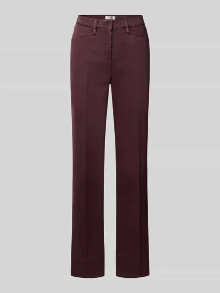 Super krój slim fit Wąskie spodnie z mieszanka lyocellu i bawełny model LORELLA' Raphaela By Brax