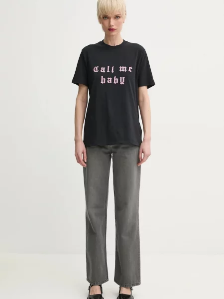 Kratka majica ZADIG&VOLTAIRE črna