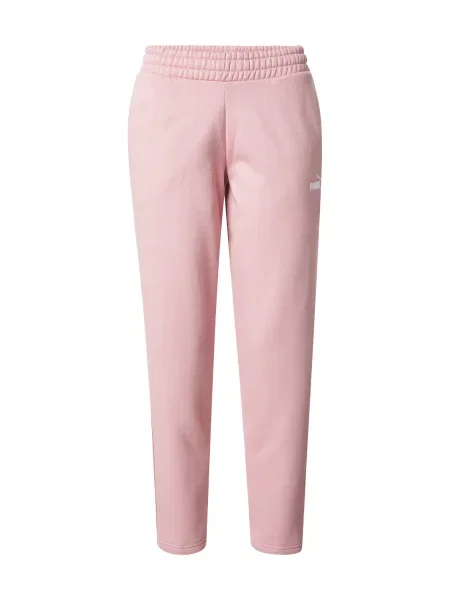 PUMA Pantaloni sport ESS roz pal alb