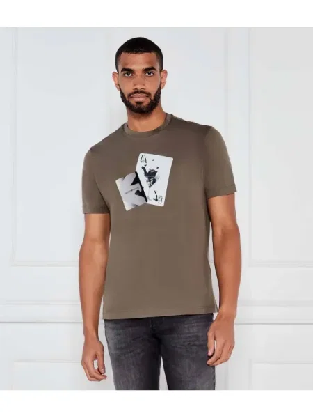 Emporio Armani Tricou maro
