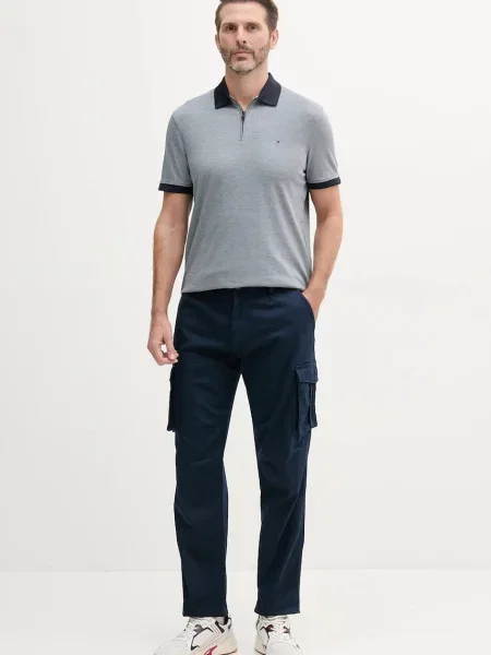 Polo Tommy Hilfiger siva