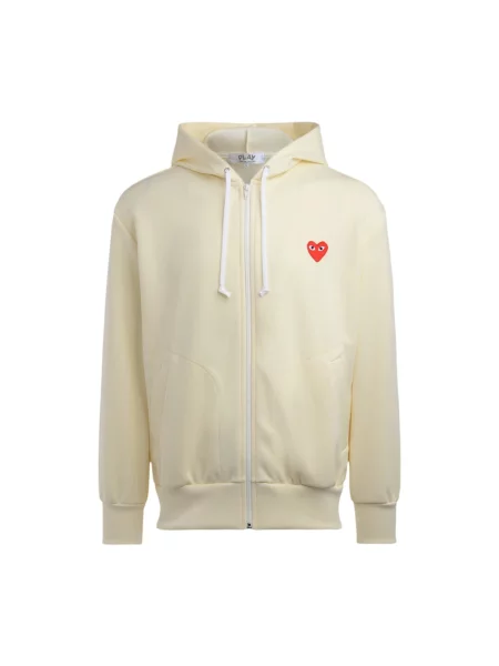 Bluza Comme Des Garcons Play beżowa