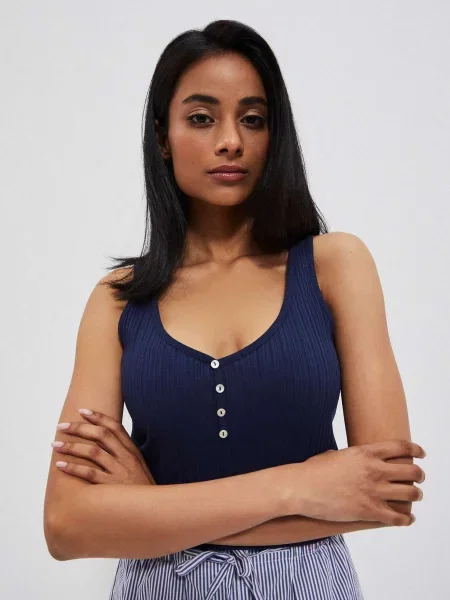 Tricou Marisse albastru