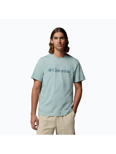 Tricou pentru bărbați Columbia CSC Basic Logo Tee crushed blue/gem columbia albastru